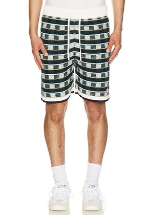 Casablanca Mosaic Shorts in Multi - Multi. Size M (also in L, S, XL/1X, XXL/2X).
