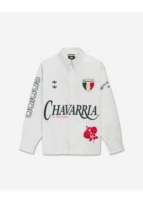 Men s Willy Chavarria Button Up Shirt Off White