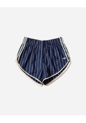 Women s Pinstripe Firebird Shorts Night Indigo / Warm Vanilla