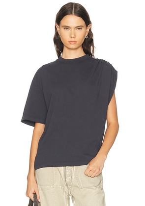 AGOLDE Roma T-shirt in Shade - Grey. Size XS (also in L, M, S).