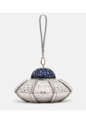 Judith Leiber Couture UFO crystal-embellished clutch