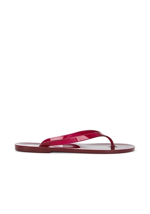 Christopher Esber Jo Flip Flop in Amaretto - Burgundy. Size 36 (also in ).