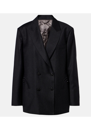 Blaze Milano Nightbreak pinstripe virgin wool blazer