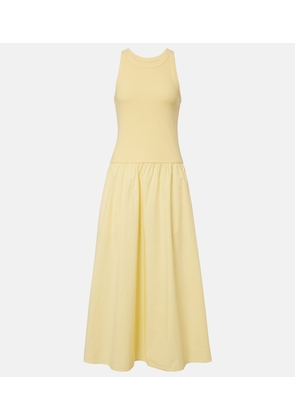 Velvet Romilly cotton-blend midi dress