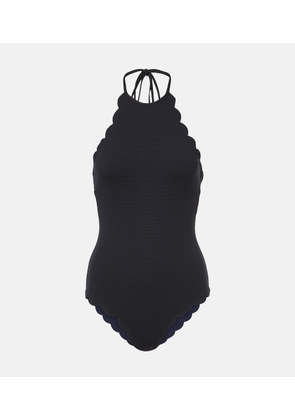 Marysia Mott reversible scalloped swimsuit