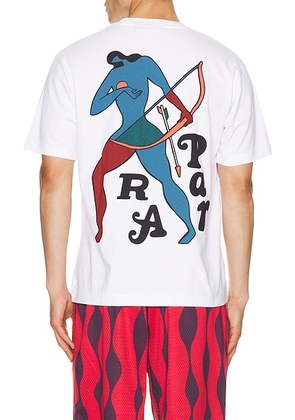 By Parra Atalanta T-Shirt in White - White. Size M (also in S, L, XL/1X, XXL/2X).