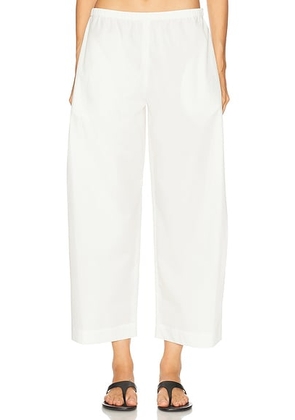 KHAITE Roma Pant in Chalk - White. Size M (also in L).