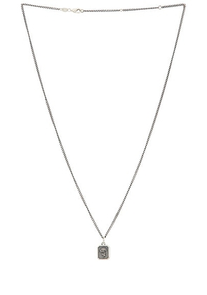 Serge de Nimes Chrysanth Necklace in Silver - Metallic Silver. Size all.