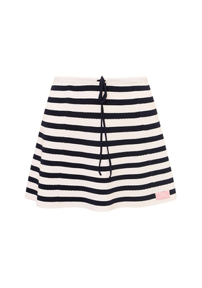 LoveShackFancy Jeanie Striped Mini Skirt - Moda Operandi