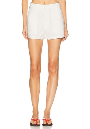 Citizens of Humanity Marcella Utility Shorts in Pashmina - Ivory. Size 23 (also in 24, 25, 26, 27, 28, 29, 30, 31, 32, 33).