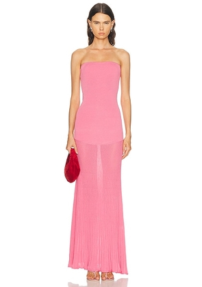 Solid & Striped The Marley Dress in Rose Water - Pink. Size M (also in L, S, XS).