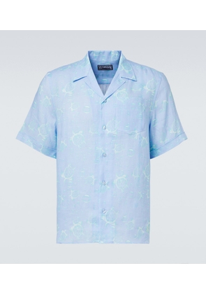 Vilebrequin Printed linen shirt