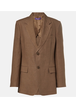 Ralph Lauren Collection Marcy linen blazer