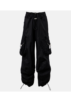 The Attico Cotton-blend cargo pants