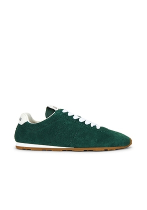 Miu Miu Plume Sneaker in Oleandro - Green. Size 36 (also in ).