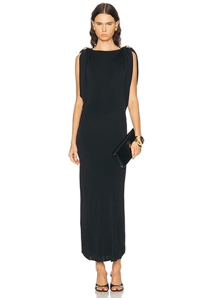 Altuzarra Henderson Dress in Black - Black. Size L (also in M, S).