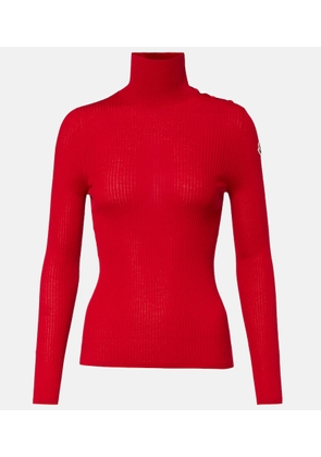 Moncler Virgin wool turtleneck sweater