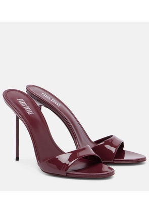 Paris Texas Lidia patent leather mules
