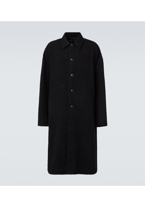 Rick Owens Brad virgin wool coat