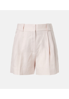 Blaze Milano Selle pleated linen shorts