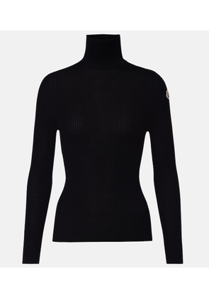 Moncler Virgin wool turtleneck sweater