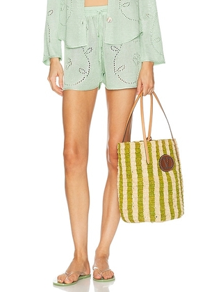 Calle Del Mar Ivy Short in Eucalyptus - Green. Size L (also in M).