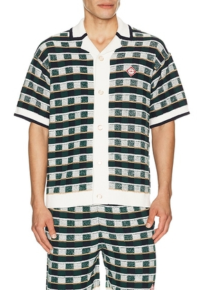 Casablanca Mosaic Shirt in Multi - Multi. Size L (also in M, S, XL/1X, XXL/2X).