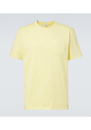 Loewe Logo embroidered cotton T-shirt