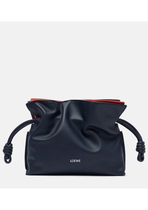 Loewe Layered Flamenco Mini leather clutch