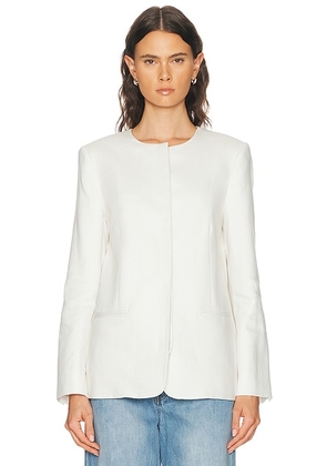 TWP Cecelia Jacket in Ivory - White. Size L (also in M).