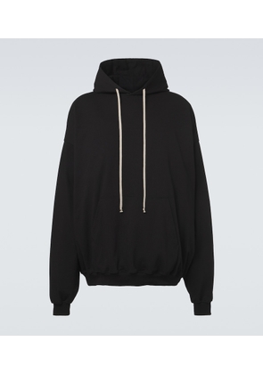 Rick Owens DRKSHDW Hun cotton jersey hoodie