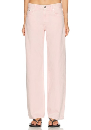Helmut Lang Wardrobe Flare Leg in Peony - Pink. Size 30 (also in 29, 31).