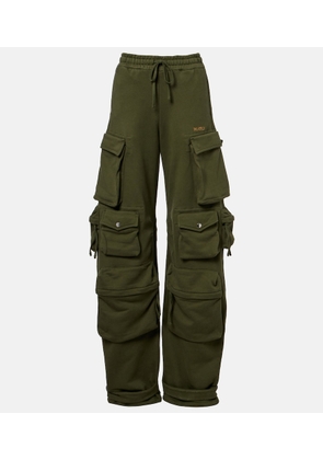 The Attico Cotton jersey sweatpants
