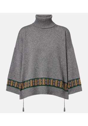 Etro Wool, cashmere, and cotton-blend sweater
