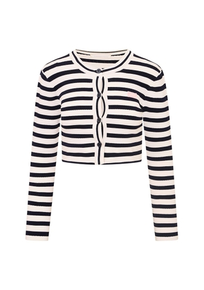 LoveShackFancy Avanette Striped Cardigan - Moda Operandi