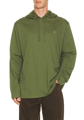 Polo Ralph Lauren Long Sleeve Hooded T-shirt in Supply Olive - Green. Size XL/1X (also in ).