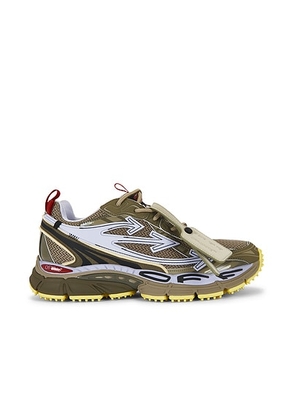 OFF-WHITE Be Right Back Sneakers in Brown - Multi. Size 45 (also in 41, 42, 43, 44, 46).