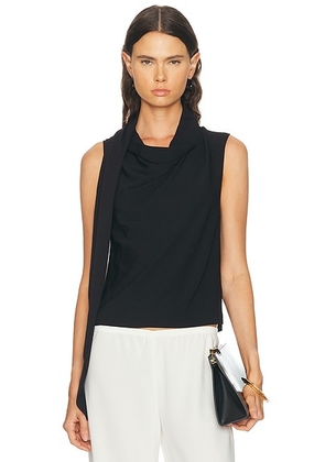 Altuzarra Tommy Top in Black - Black. Size L (also in M, S, XS).