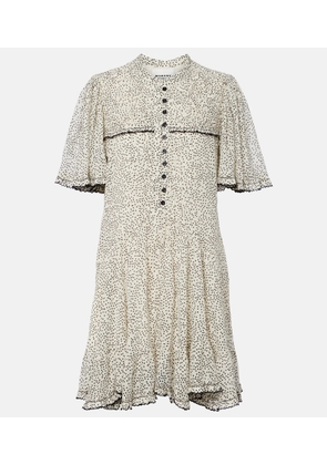 Marant Etoile Daynia polka-dot cotton minidress
