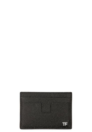 TOM FORD Money Clip Cardholder in Black - Black. Size all.