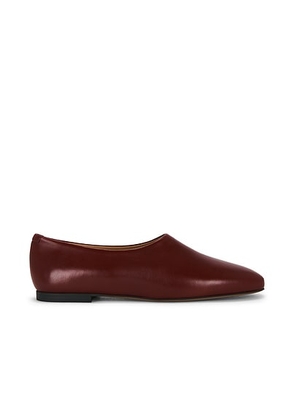 Jil Sander Ballerina Prince in Sumac - Burgundy. Size 37.5 (also in 36, 37, 38, 38.5, 39, 39.5, 40, 41).