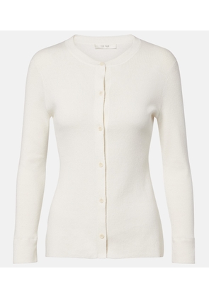 The Row Okino cotton and silk cardigan