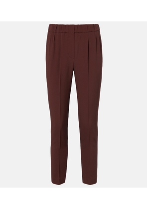 Brunello Cucinelli Crepe straight pants