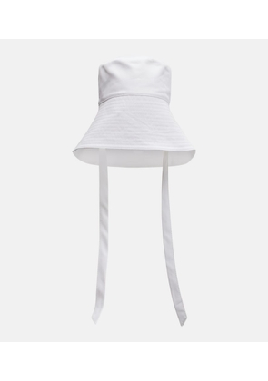 Miu Miu Cotton poplin bucket hat
