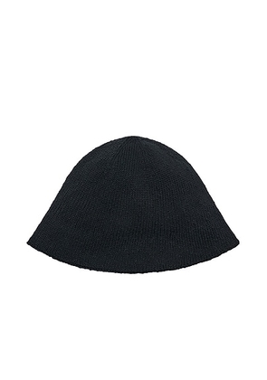 The Row Kae Hat in Black - Black. Size all.