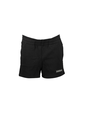 Napapijri Black Cotton Women Sweatpants - XS