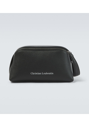 Christian Louboutin Stoic leather toiletry bag