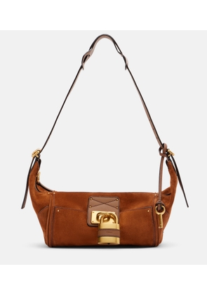 Chloe Paddington Small suede shoulder bag
