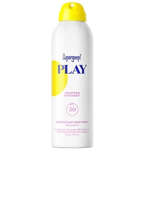 Supergoop! PLAY Antioxidant Body Mist SPF 50 With Vitamin C in Whipped Coconut - Beauty: NA. Size all.