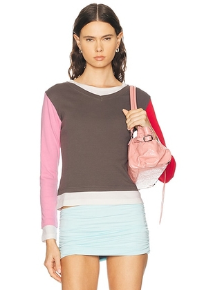 Gimaguas Sammy T-Shirt in Multicolor - Brown. Size L (also in S).